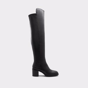 ALDO Aalinah BLACK Knee-high boot - Block heel, Size 7